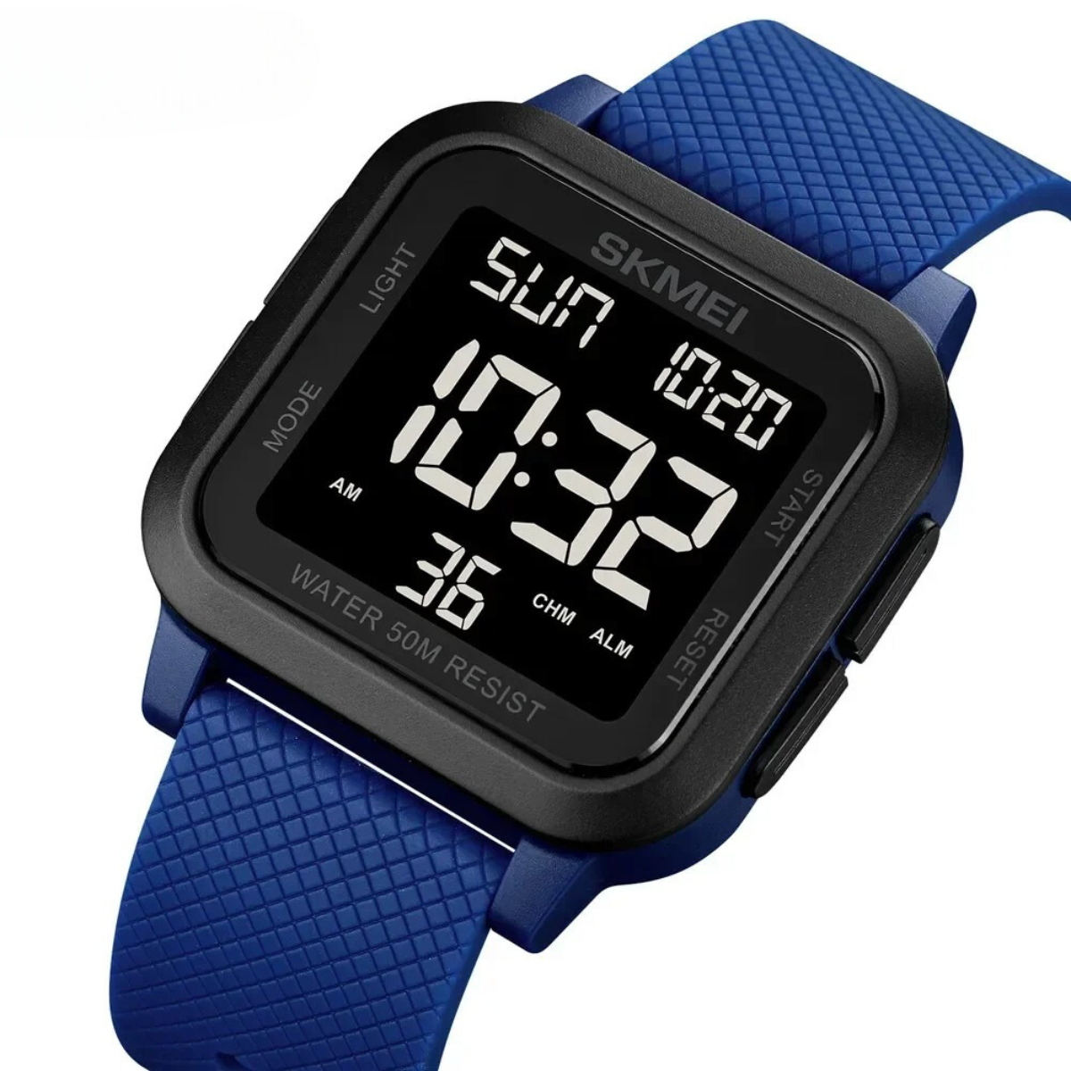 TechTime - Waterdicht Digitaal Horloge met Comfortabele Siliconen Band