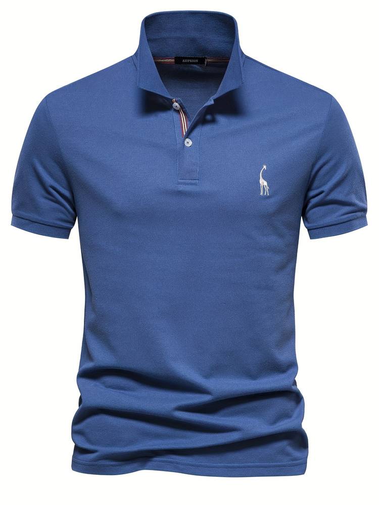 ModernEdge - Zomers Katoenen Poloshirt
