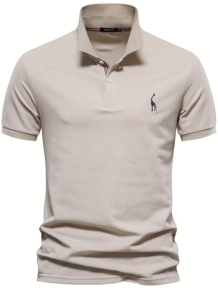 ModernEdge - Zomers Katoenen Poloshirt
