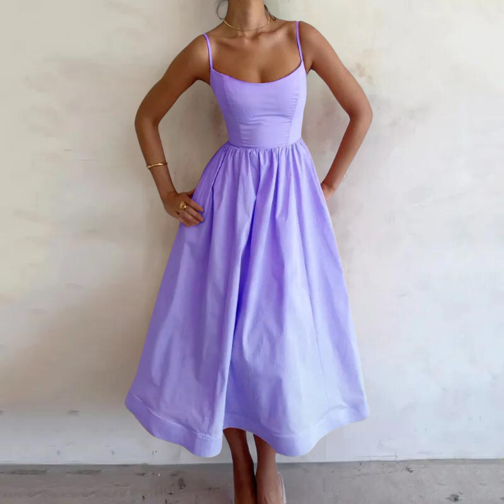 Clara - Vloeiende En Elegante Zomerjurk