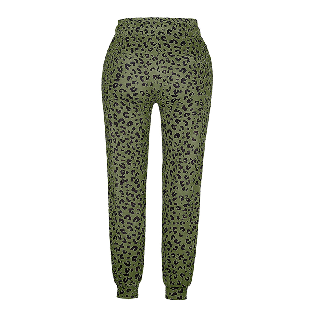 Nicky - Vloeiende En Casual Broek, Elastische Taille En Trendy Print
