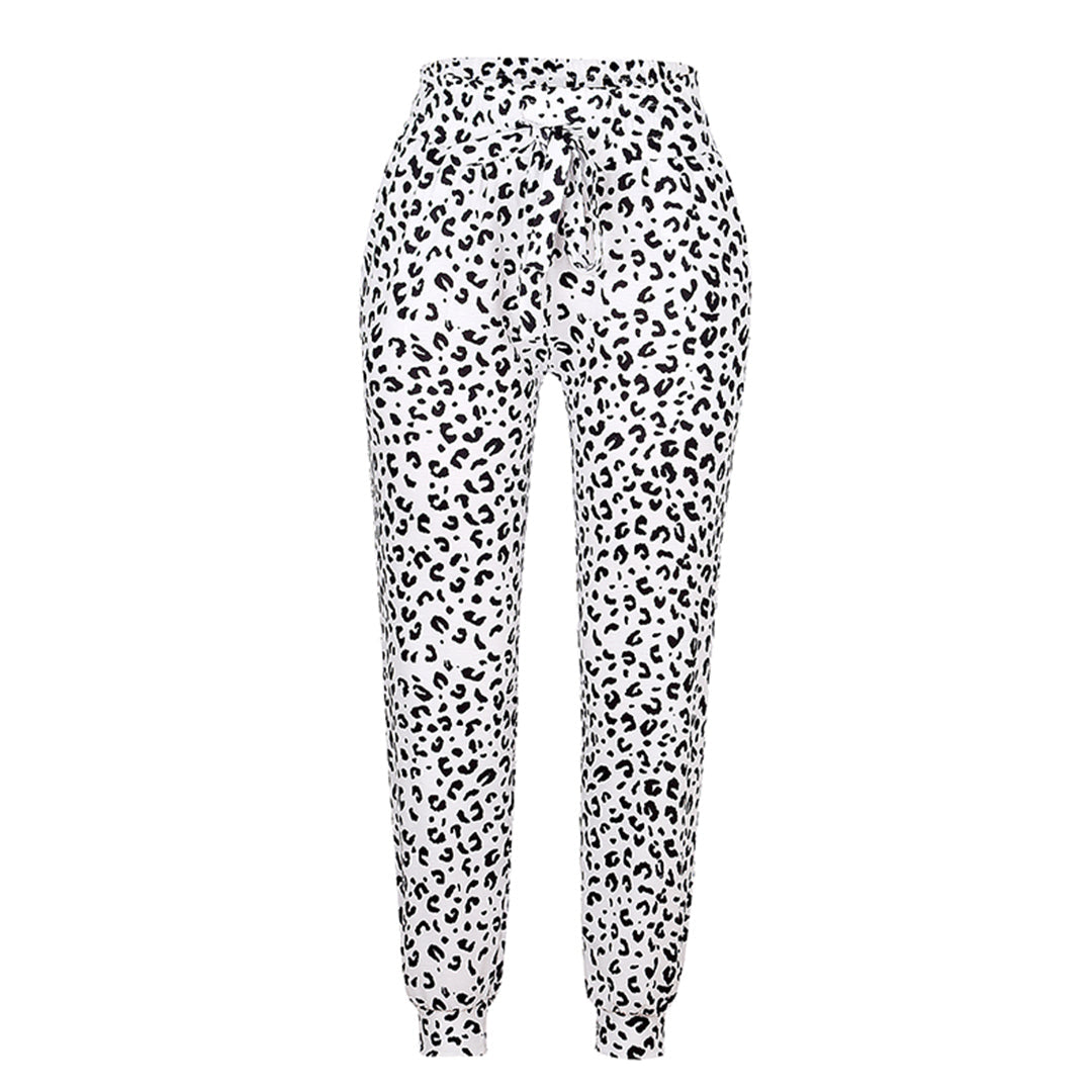 Nicky - Vloeiende En Casual Broek, Elastische Taille En Trendy Print