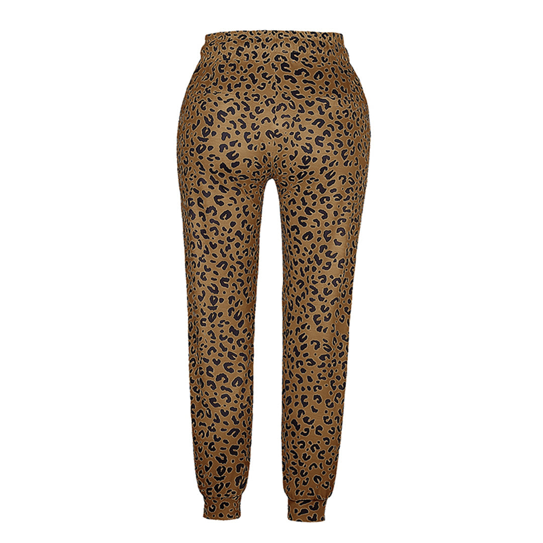 Nicky - Vloeiende En Casual Broek, Elastische Taille En Trendy Print