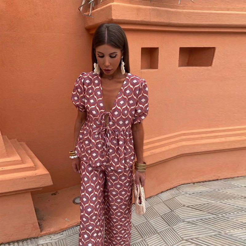 Luna - Elegante Boho Set, Vloeiend en Licht