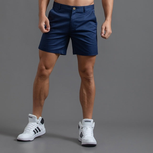 Adrien - Slim Fit Chino Short, Comfortabel en Stijlvol voor een Casual Look
