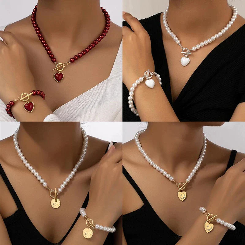 Enchantment - Parelketting & Armband Combo