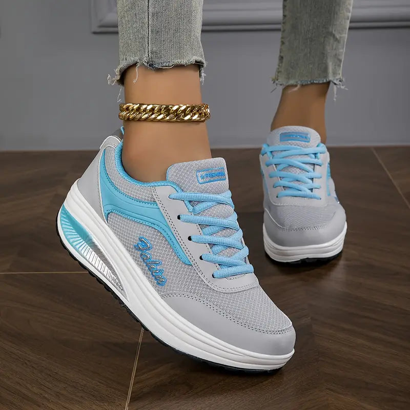 Chloe - Dames Sneakers met Comfortabel Design en Verhoogde Zool