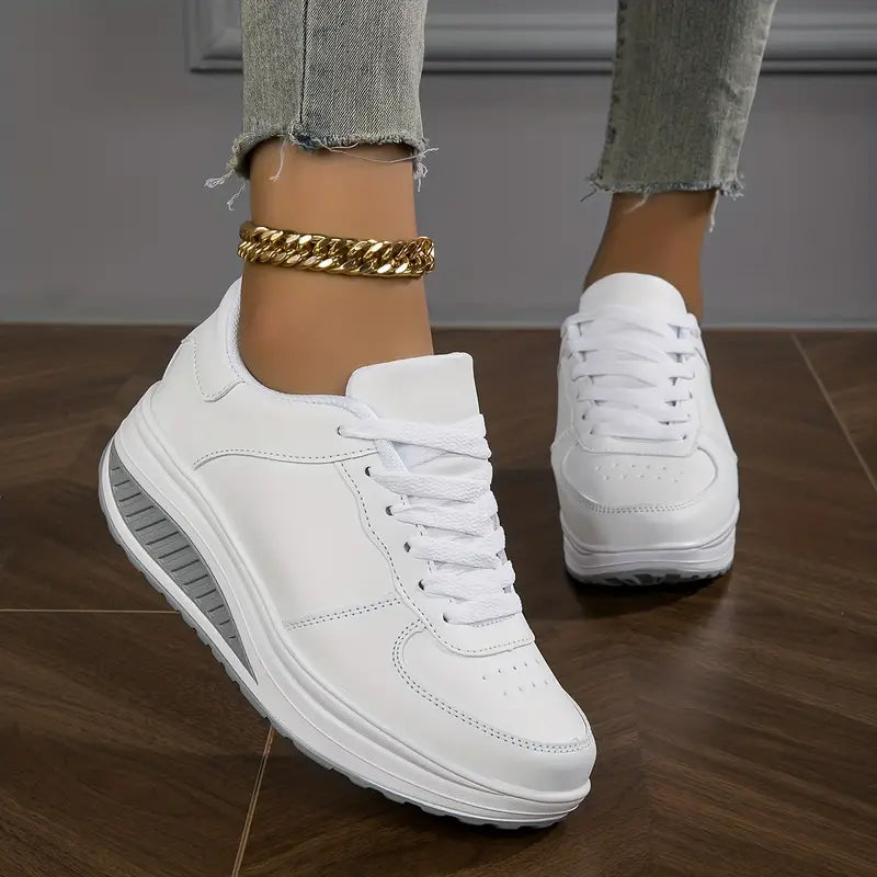 Chloe - Dames Sneakers met Comfortabel Design en Verhoogde Zool