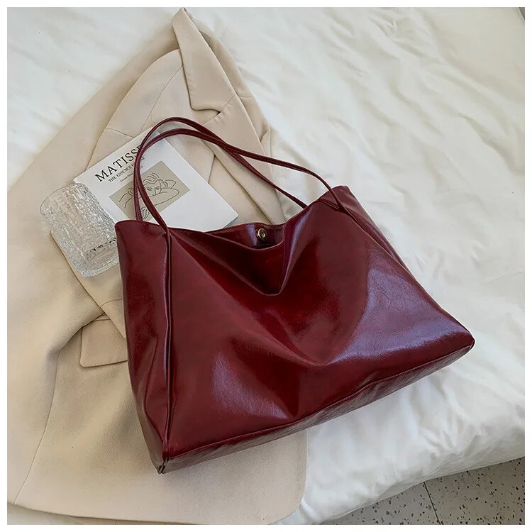 Zara - Elegante Luxe Leren Schoudertas