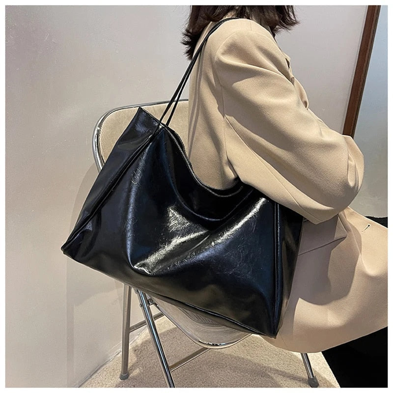 Zara - Elegante Luxe Leren Schoudertas
