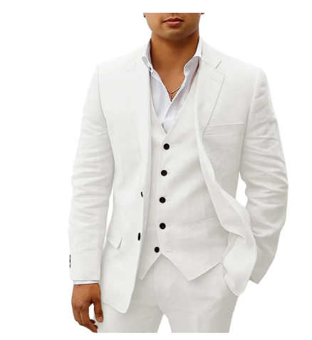 Luca - Stijlvol 3-Delig Slim Fit Pak met Gilet