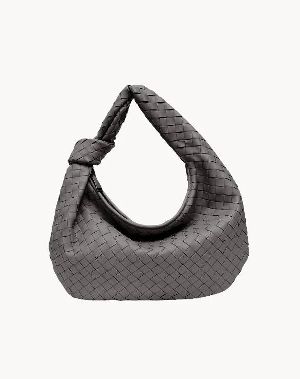 WovenStyle - Luxe Gevlochten Schoudertas voor Dames