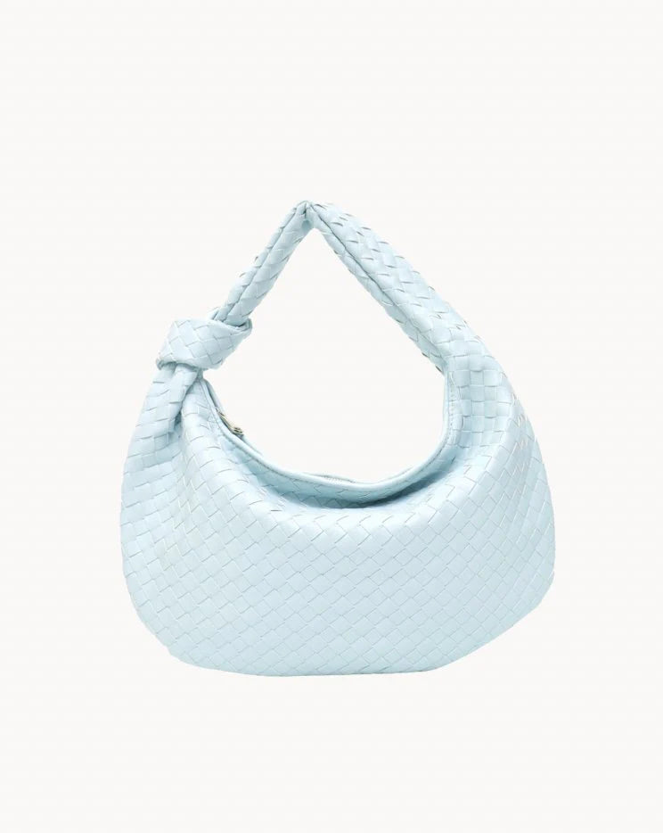 WovenStyle - Luxe Gevlochten Schoudertas voor Dames