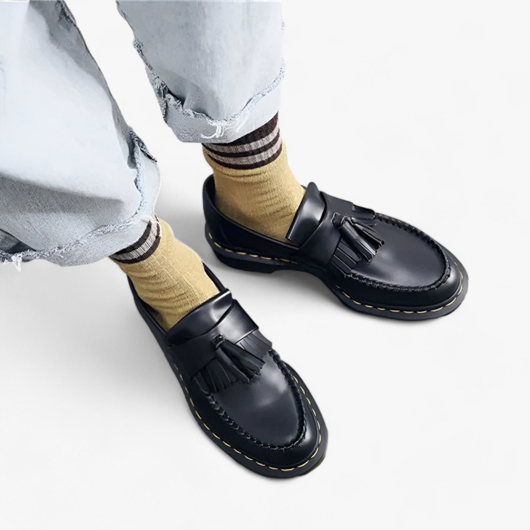 Martin - Elegante Loafers Met Kwastjes, Stevige Zool En Tijdloze Stijl