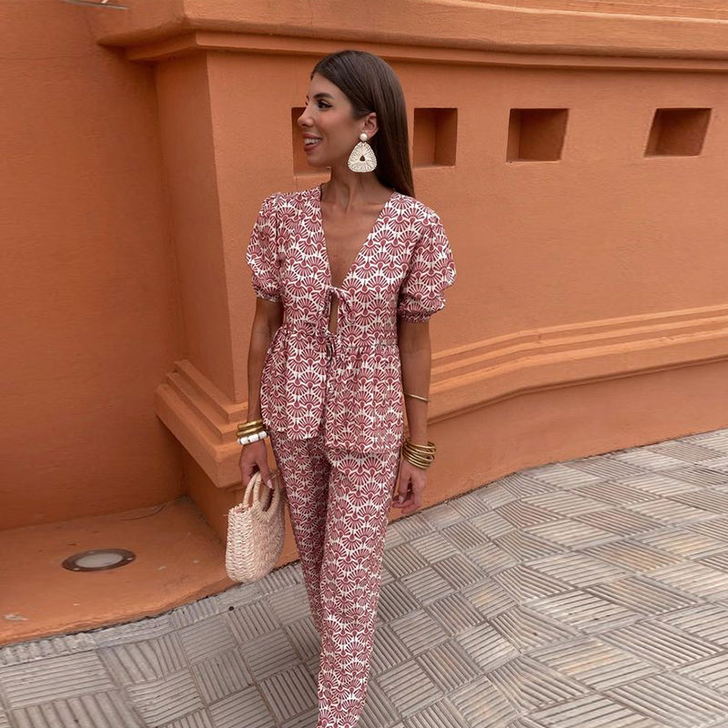 Luna - Elegante Boho Set, Vloeiend en Licht