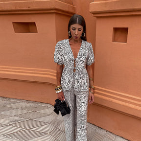 Luna - Elegante Boho Set, Vloeiend en Licht