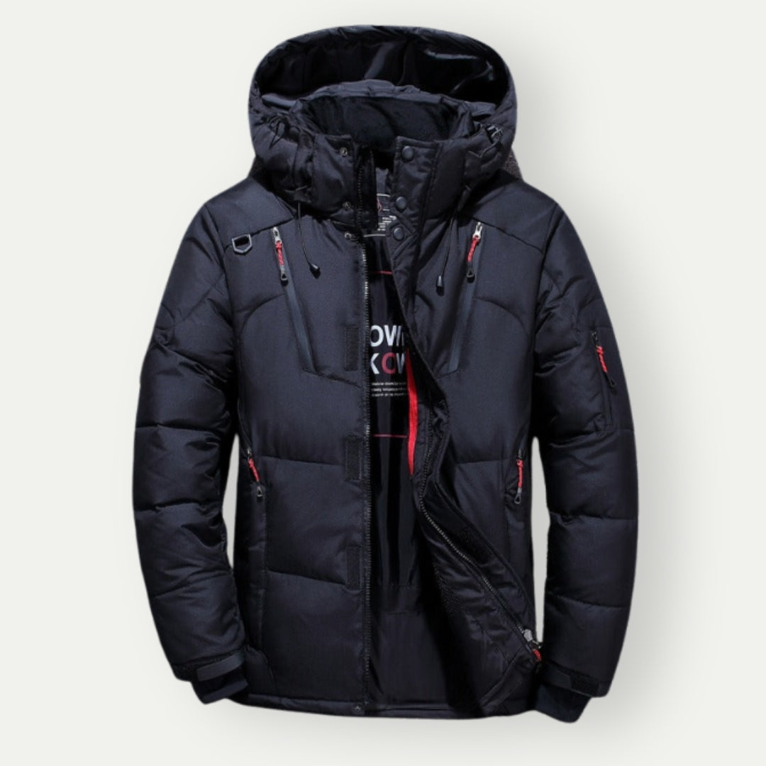 Heren Warme Down Winterjas | Capuchon