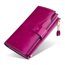 RoyalFlap - Luxe Leren Dames Portemonnee met Meerdere Compartimenten