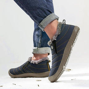 WarmStep - Warme Waterdichte Instappers voor Heren met Antislip Zool