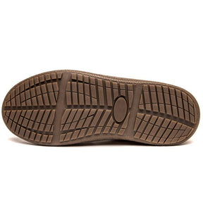 WarmStep - Warme Waterdichte Instappers voor Heren met Antislip Zool