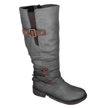 BuckleBoot - Comfortabele Outdoor Laarzen met Stevige Zool