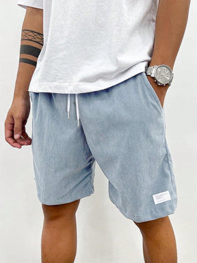 Kai - Heren Casual Ribcord Shorts