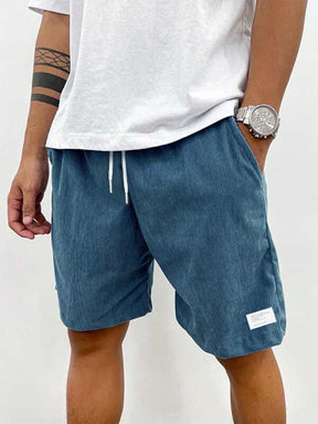 Kai - Heren Casual Ribcord Shorts