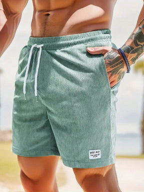 Kai - Heren Casual Ribcord Shorts