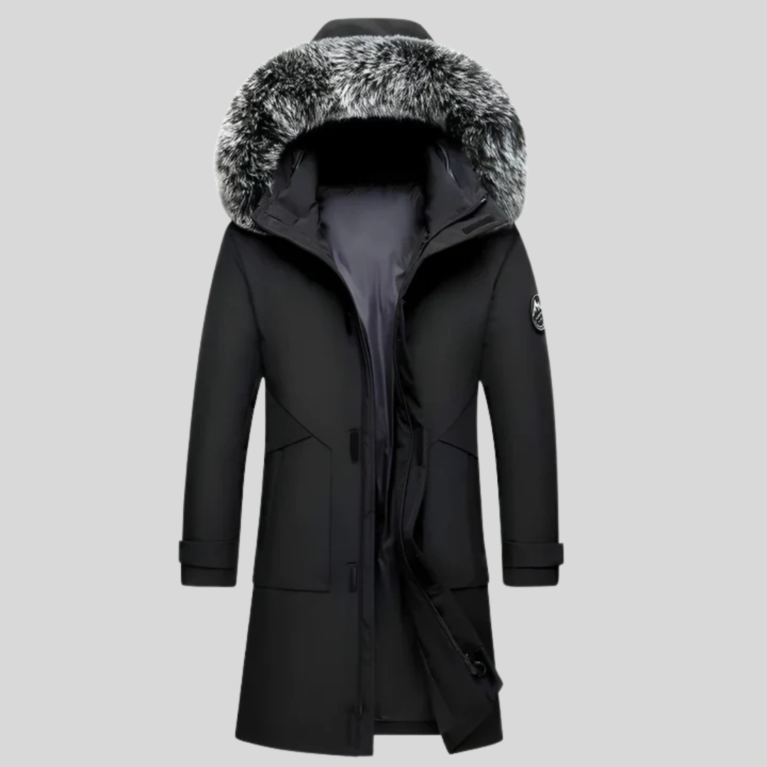 Armand - Gevoerde Parka met Capuchon voor een Warme Winter