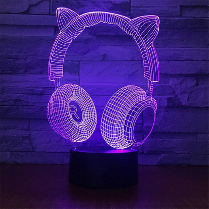 GlowGaming - 3D LED Lamp met Opvallend design voor Gamerskamer