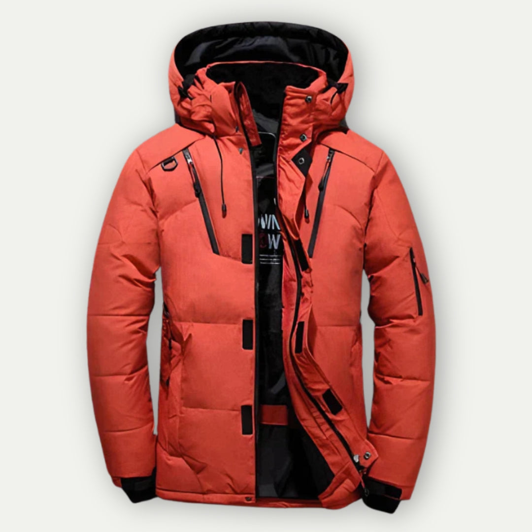 Heren Warme Down Winterjas | Capuchon