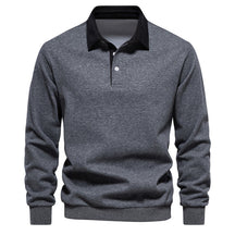 Zyan - Sweatshirt met Klassieke Polokraag