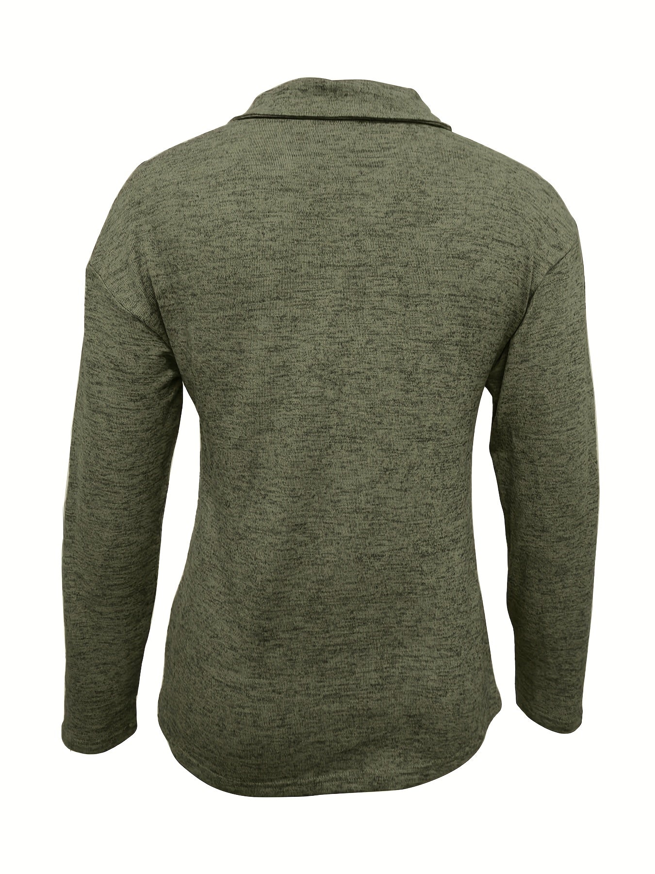 Dames Elegante Lange Mouw Zipper Top | Moderne Musthave