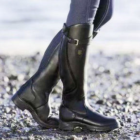 Dames Hoge Rijslaarzen | Lange Outdoor Paardrijlaarzen