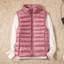 Dames Lichtgewicht Waterdicht Puffer Vest | Seizoensgemak