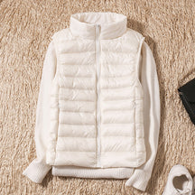 Dames Lichtgewicht Waterdicht Puffer Vest | Seizoensgemak