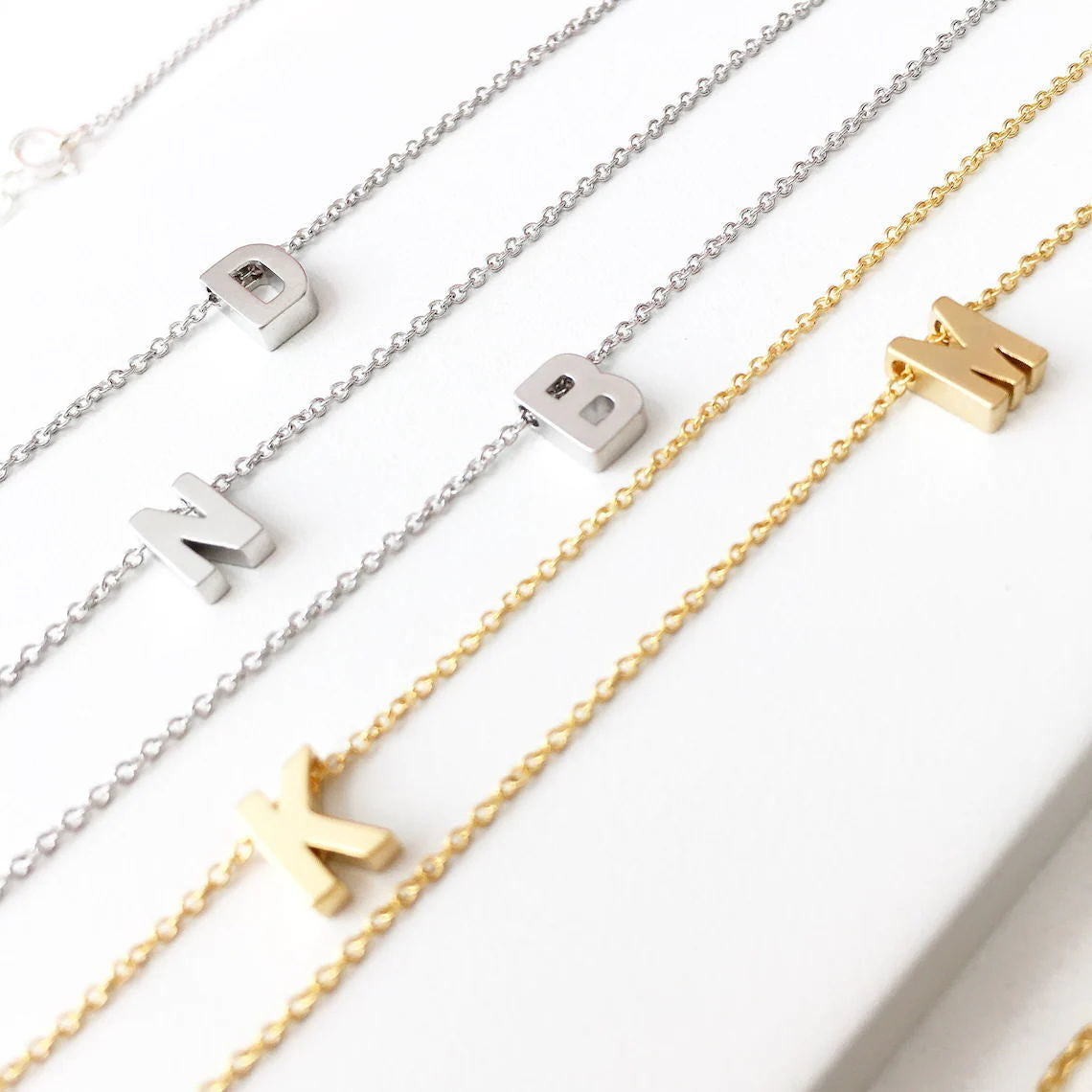 LetterNecklace - Initiaal bedel ketting