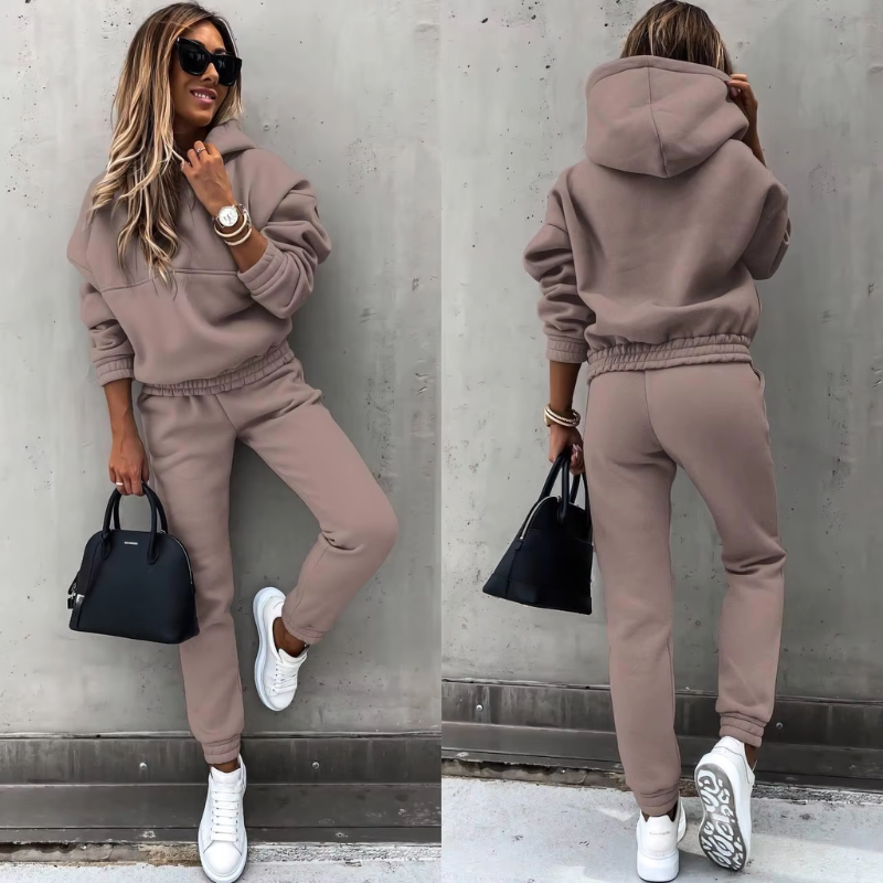 Trainingspak Regular Fit Warme Fleece voor Dames | Sportief en Comfortabel | Ideaal voor de Winter