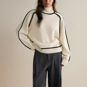 Trui Regular Fit Warme Col voor Dames | Ideaal voor de Winter | Zacht en Comfortabel