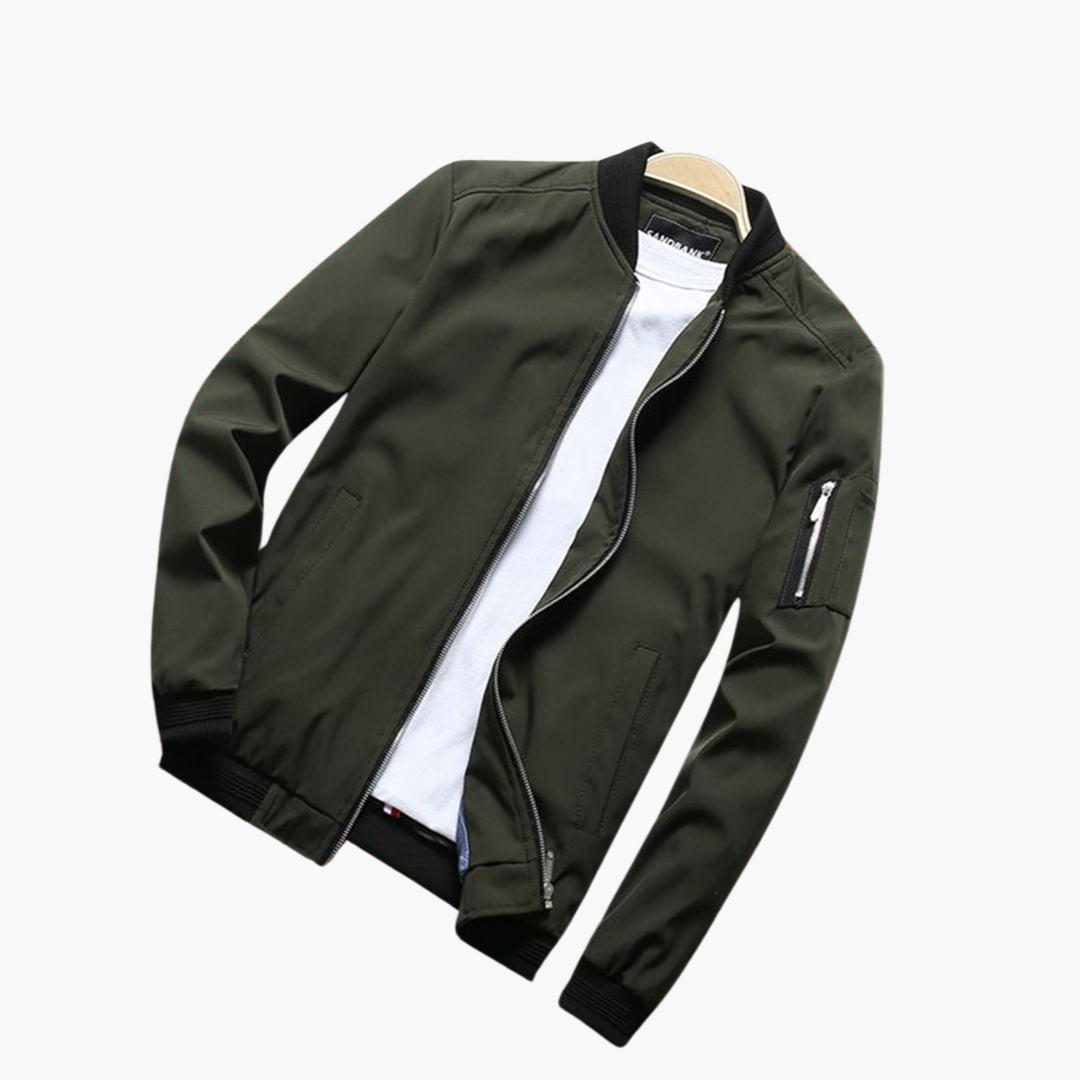 Moderne Luxe Bomberjack Voor Heren | Verfijnde Stijl