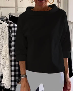 Top Modern Losvallend Stretchstof voor Dames | Dagelijks Comfort | Stijlvol en Ademend