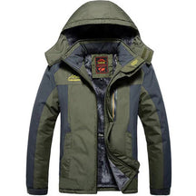 Heren Waterdichte Ski-jas met Capuchon voor de Winter | Warme Outdoorstijl