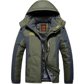 Heren Waterdichte Ski-jas met Capuchon voor de Winter | Warme Outdoorstijl