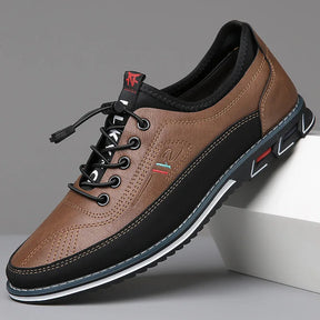 Herman - Heren Leren Casual Oxford Schoenen