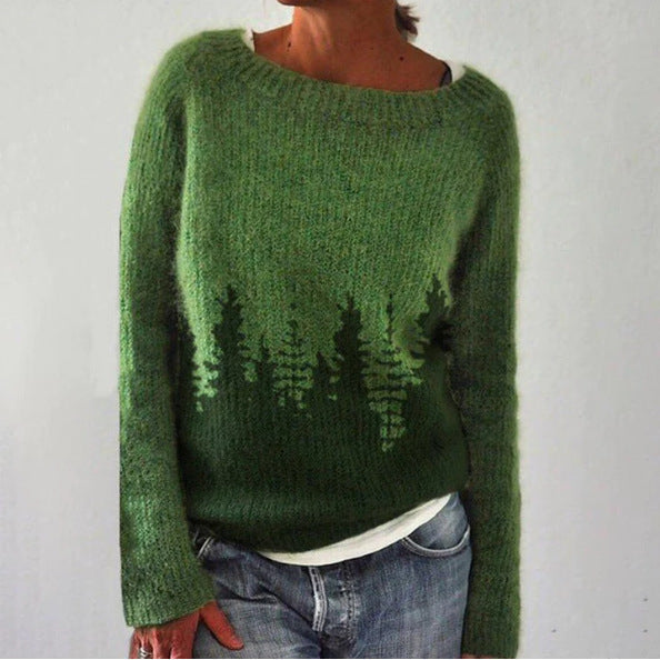 Pullover Regular Fit Retrolook voor Dames | Vintage en Casual | Zacht en Comfortabel