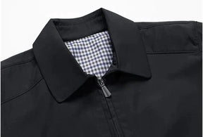 UrbanEase - Stijlvolle Herenjas met Klassieke Pasvorm en Elegante Look