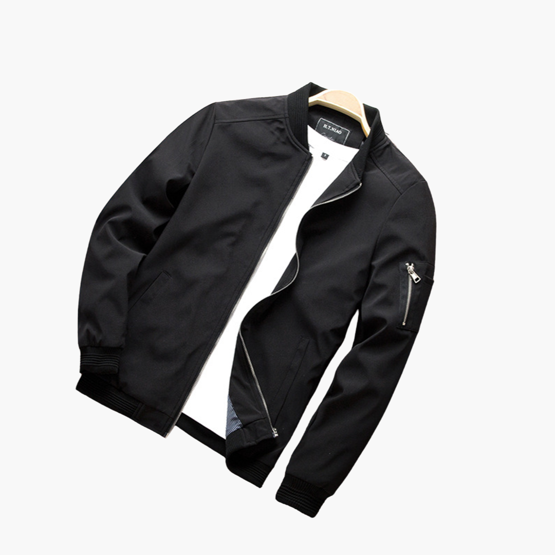 Moderne Luxe Bomberjack Voor Heren | Verfijnde Stijl