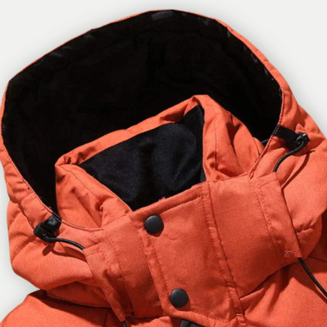 Heren Warme Down Winterjas | Capuchon