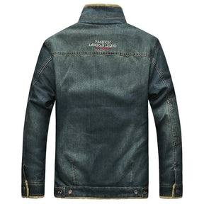 Heren Warme Gevoerde Winterjas met Lange Mouwen | Casual Jas