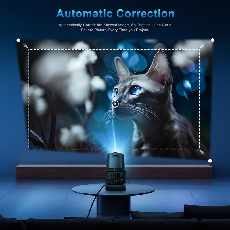 MiniView - Compacte Full HD Projector met 4K Decodering en Auto Focus